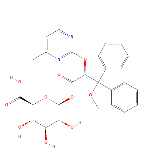 Ambrisentan Acyl b-D-Glucuronide (CAS: 1106685-58-8) - Related Chemical Product