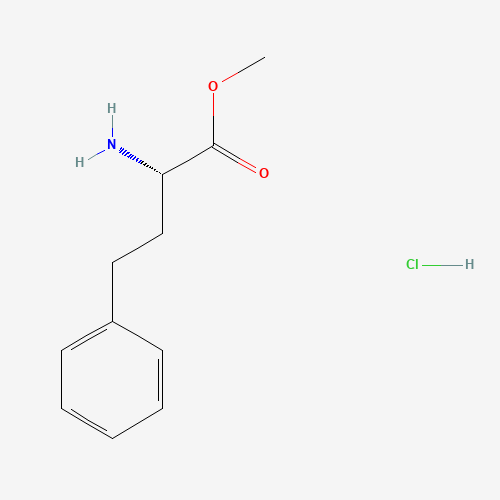 (2S)-2-Amino-benzenebutanoic Acid Methyl Ester Hydrochloride (CAS: 60425-49-2) - Chemical Structure and Molecular Formula 