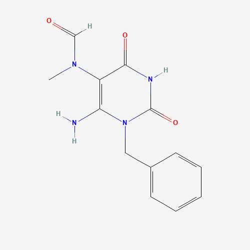 6-Amino-1-benzyl-5-(N-formyl-N-methyl)uracil (CAS: 72816-89-8) - Related Chemical Product