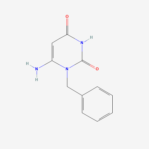 6-Amino-1-benzyluracil (CAS: 41862-11-7) - Chemical Structure and Molecular Formula 