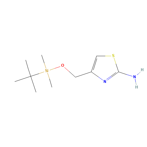 2-Amino-4-tert-butyldimethylsilyloxy-methyl-thiazole (CAS: 752241-92-2) - Related Chemical Product