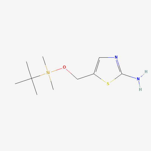 2-Amino-5-tert-butyldimethylsilyloxy-methyl-thiazole (CAS: 1083059-77-1) - Related Chemical Product