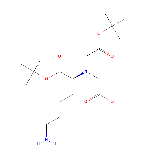 N-(5-Amino-1-carboxypentyl)iminodiacetic Acid Tri-t-butyl Ester (CAS: 205379-08-4) - Related Chemical Product