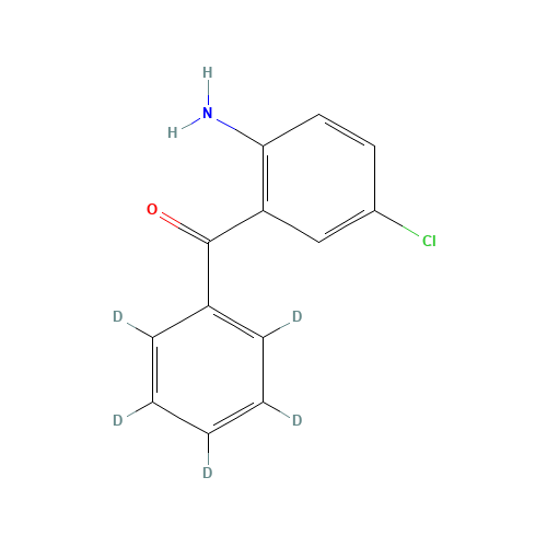 2-Amino-5-chlorobenzophenone-d5 (CAS: 65854-72-0) - Related Chemical Product