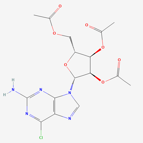 2-Amino-6-chloro-9-(2,3,5-tri-O-acetyl-b-D-ribofuranosyl)purine (CAS: 16321-99-6) - Related Chemical Product