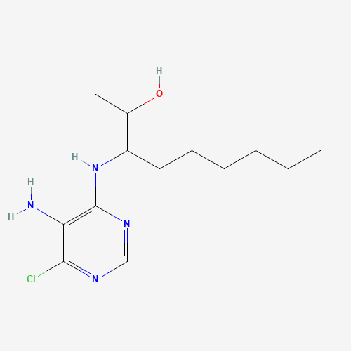 rac erythro-3-(5-Amino-6-chloropyrimidin-4-ylamino)-nonan-2-ol (CAS: 75166-65-3) - Related Chemical Product