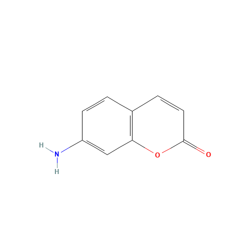 7-Aminocoumarin (CAS: 19063-57-1) - Chemical Structure and Molecular Formula 