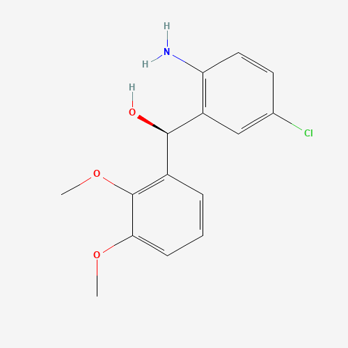 (S)-a-(2-Amino-5-chlorophenyl)-2,3-dimethoxybenzenemethanol (CAS: 189059-58-3) - Related Chemical Product