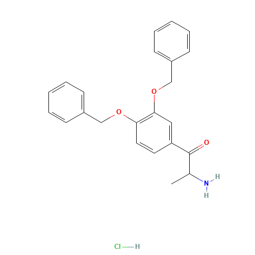 2-Amino-3',4'-dibenzyloxypropiophenone Hydrochloride (CAS: 1219199-37-7) - Related Chemical Product