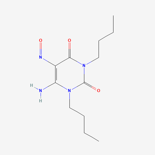 6-Amino-1,3-dibutyl-5-nitroso-2,4(1H,3H)-pyrimidinedione (CAS: 132716-86-0) - Related Chemical Product