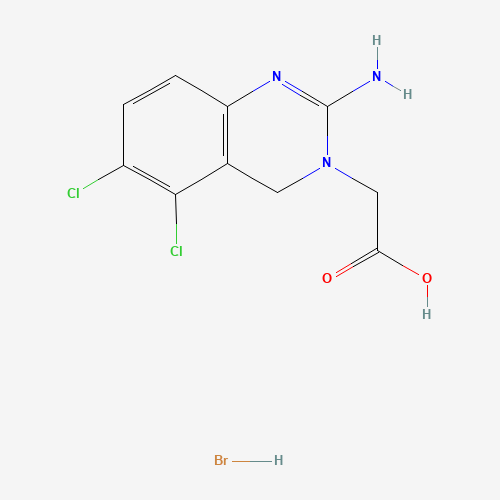 2-Amino-5,6-dichloro-3(4H)-quinazoline Acetic Acid Hydrobromide (Anagrelide Impurity B) (CAS: 1194434-39-3) - Related Chemical Product