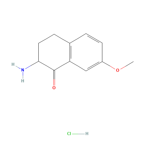 2-Amino-3,4-dihydro-7-methoxy-2H-1-naphthalenone,Hydrochloride (CAS: 2472-16-4) - Related Chemical Product