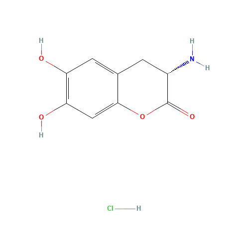 (S)-3-Amino-6,7-dihydroxyhydrocoumarin Hydrochloride (CAS: 30033-29-5) - Related Chemical Product