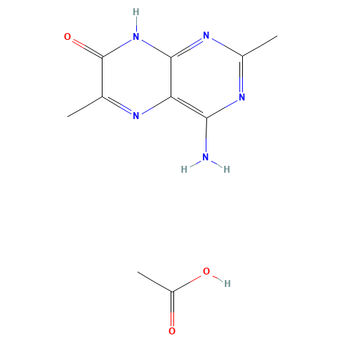 4-Amino-2,6-dimethyl-7(8H)-pteridone Acetic Acid Salt (CAS: 1216876-53-7) - Related Chemical Product