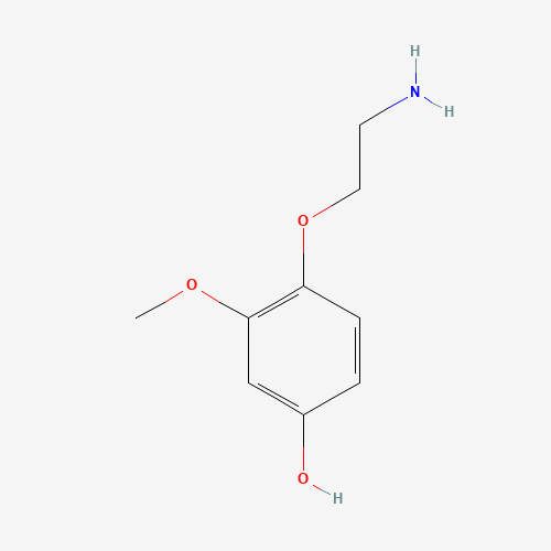 4-(2-Aminoethoxy)-3-methoxyphenol (CAS: 1076198-80-5) - Related Chemical Product