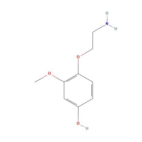 4-(2-Aminoethoxy)-3-methoxyphenol (CAS: 1076198-80-5) - Related Chemical Product