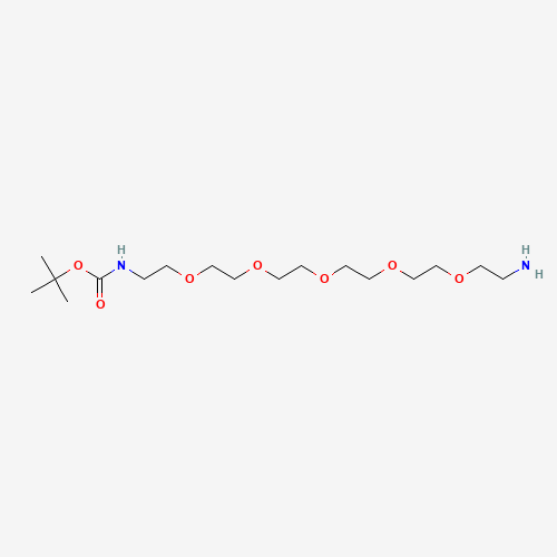 O-(2-Aminoethyl)-O'-[2-(Boc-amino)ethyl]tetraethylene Glycol (CAS: 189209-27-6) - Related Chemical Product