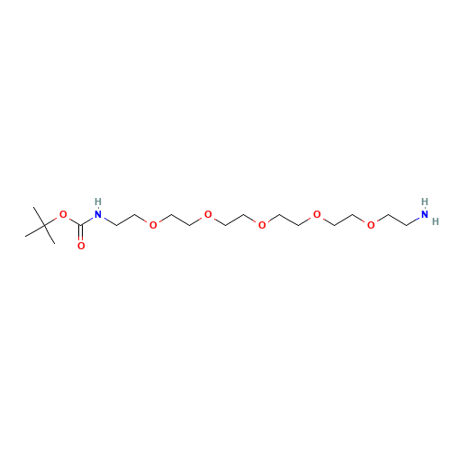 O-(2-Aminoethyl)-O'-[2-(Boc-amino)ethyl]tetraethylene Glycol (CAS: 189209-27-6) - Related Chemical Product