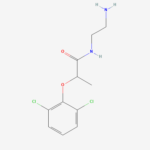 N-(2-Aminoethyl)-2-(2,6-dichlorophenoxy)propanamide (CAS: 344443-16-9) - Related Chemical Product