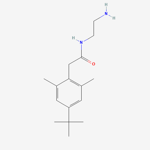 N-(2-Aminoethyl)-4-(1,1-dimethylethyl)-2,6-dimethylbenzeneacetamide (CAS: 94266-17-8) - Related Chemical Product