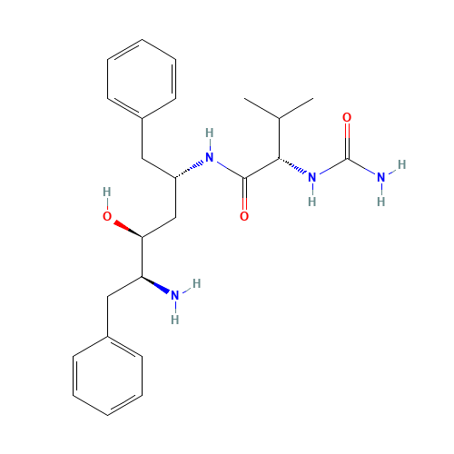 (2S,3S,5S)-2-Amino-3-hydroxy-1,6-diphenylhexane-5-N-carbamoyl-L-valine Amide (CAS: 1356922-07-0) - Related Chemical Product