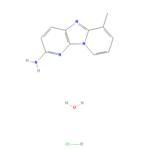 2-Amino-6-methyldipyrido[1,2-a:3',2'-d]imidazole Hydrochloride Hydrate (CAS: 210049-10-8) - Related Chemical Product