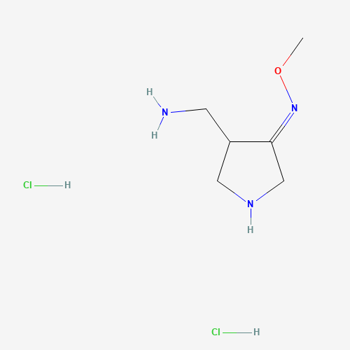 (R/S)-4-(Aminomethyl)-3-pyrrolidinone O-Methyloxime Dichloride (CAS: 215229-16-6) - Related Chemical Product