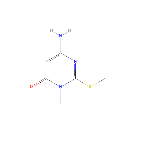 6-Amino-2-methylthio-3-methyluracil (CAS: 54030-56-7) - Related Chemical Product