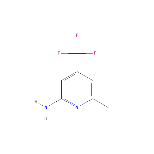 2-Amino-6-methyl-4-(trifluoromethyl)pyridine (CAS: 165385-89-7) - Related Chemical Product