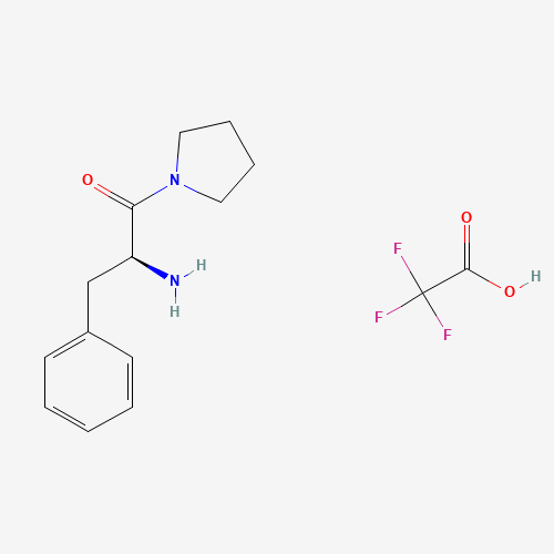 1-[(2S)-Amino-1-oxo-3-phenylpropyl]pyrrolidine Mono(trifluoroacetate) (CAS: 144646-34-4) - Related Chemical Product