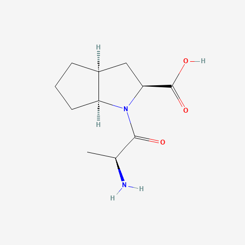 1-(2-Amino-1-oxopropyl)octahydrocyclopenta[b]pyrrole-2-caroxylic Acid (CAS: 104160-97-6) - Related Chemical Product