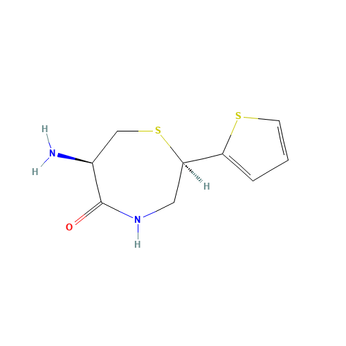 (2R,6R)-6-Amino-5-oxo-2-(2-thienyl)perhydro-1,4-thiazepine (CAS: 110221-27-7) - Related Chemical Product