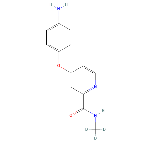 [4-(4-Aminophenoxy)(2-pyridyl)]-N-(methyl-d3)carboxamide (CAS: 1189975-18-5) - Related Chemical Product