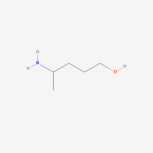 4-Amino-1-pentanol (CAS: 927-55-9) - Chemical Structure and Molecular Formula 