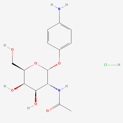 4-Aminophenyl 2-Acetamido-2-deoxy-a-D-galactopyranoside Hydrochloride (CAS: 210049-16-4) - Related Chemical Product