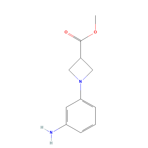 1-(3-Aminophenyl)-3-azetidinecarboxylic Acid Methyl Ester (CAS: 887595-89-3) - Related Chemical Product