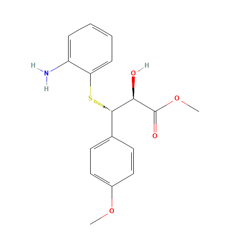 (aS,bS)-b-[(2-Aminophenyl)thio]-a-hydroxy-4-methoxybenzenepropanoic Acid Methyl Ester (CAS: 99109-07-6) - Related Chemical Product