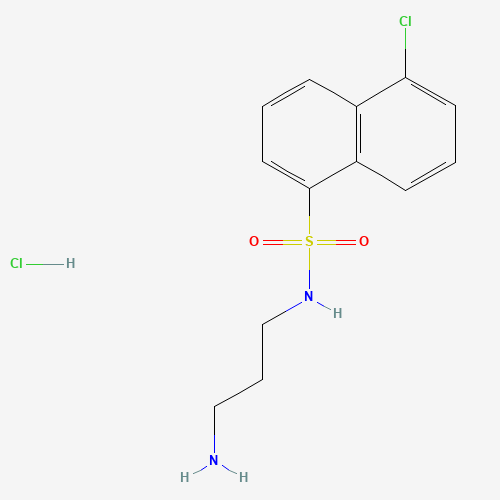N-(3-Aminopropyl)-5-chloro-1-naphthalenesulfonamide Hydrochloride (CAS: 78957-86-5) - Related Chemical Product