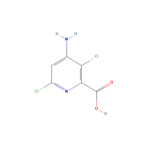 Aminopyralid (CAS: 150114-71-9) - Chemical Structure and Molecular Formula 