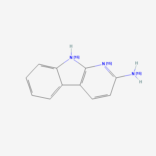 2-Amino-9H-pyrido[2,3-b]indole-15N3 (CAS: 1189920-50-0) - Related Chemical Product