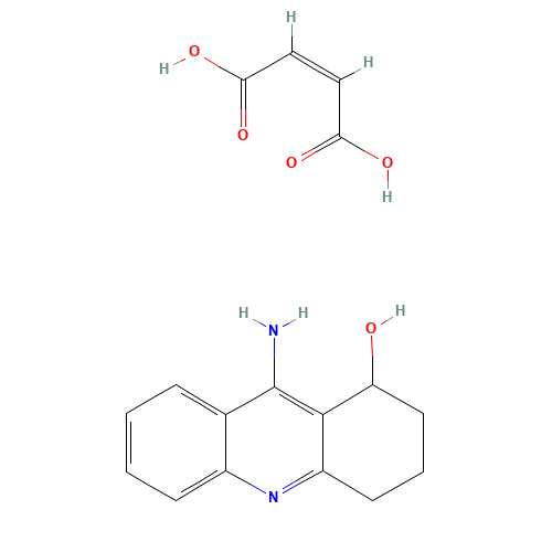 9-Amino-1,2,3,4-tetrahydroacridin-1-ol Maleate (CAS: 118909-22-1) - Related Chemical Product