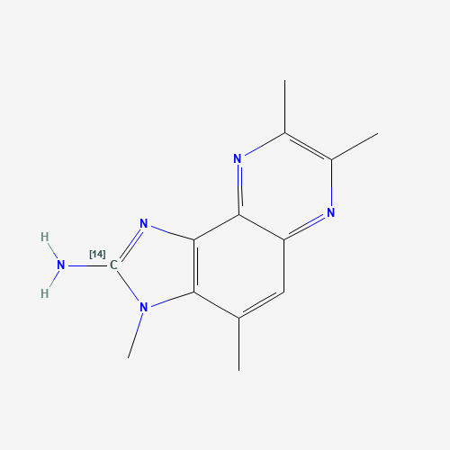 2-Amino-3,4,7,8-tetramethyl-3H-imidazo[4,5-f]quinoxaline 2-14C (CAS: 210049-21-1) - Related Chemical Product