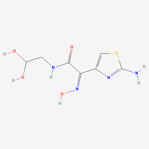(Z)-2-(2-Aminothiazol-4-yl)-N-(2,2-dihydroxyethyl)-2-(hydroxyimino)acetamide (CAS: 178422-40-7) - Related Chemical Product