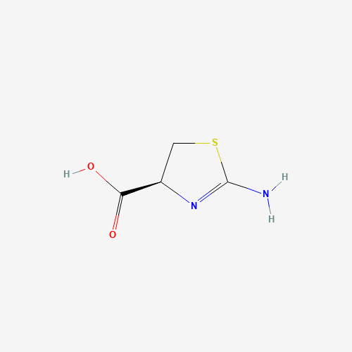 D-2-Aminothiazoline-4-carboxylic Acid (CAS: 69222-97-5) - Chemical Structure and Molecular Formula 