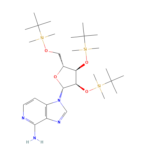 4-Amino-1-(2',3',5'-tri-O-tert-butyldimethylsilyl-b-D-ribofuranosyl)-imidazo[4,5-a]pyridine (CAS: 147212-86-0) - Related Chemical Product