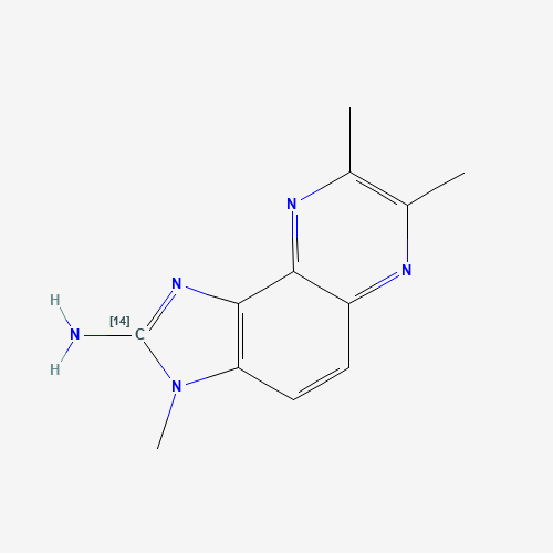 2-Amino-3,7,8-trimethyl-3H-imidazo[4,5-f]quinoxaline-2-14C (CAS: 210100-53-1) - Related Chemical Product