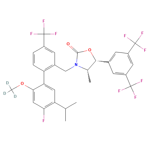 Anacetrapib-d3 (CAS: 1061715-90-9) - Related Chemical Product