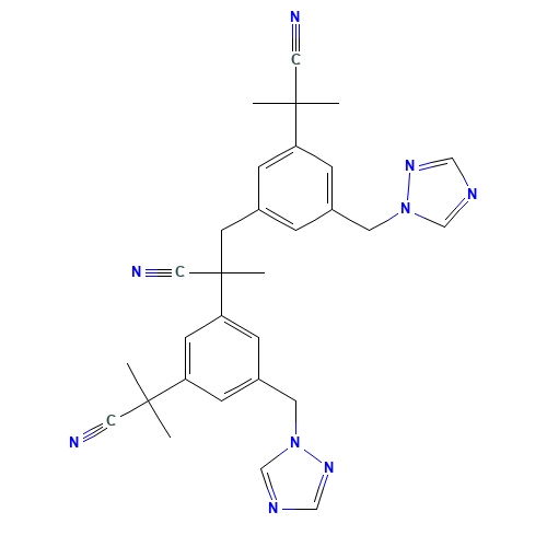 Anastrozole Dimer Impurity (CAS: 1216898-82-6) - Related Chemical Product