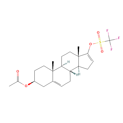 (3b)-Androsta-5,16-diene-3,17-diol 3-Acetate 17-(Trifluoromethanesulfonate) (CAS: 115375-60-5) - Related Chemical Product