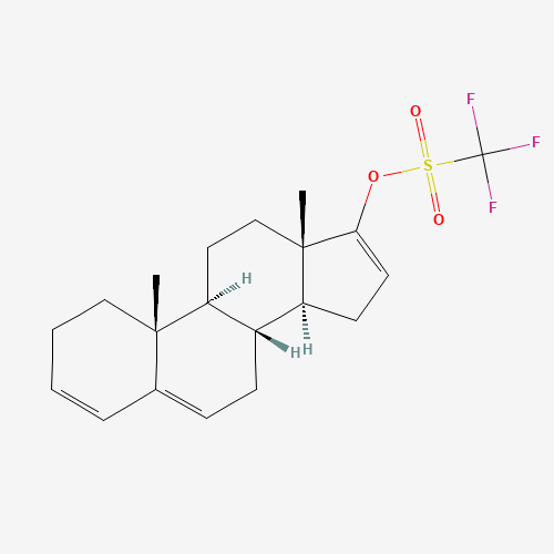 Androsta-3,5,16-trien-17-ol Trifluoromethanesulfonate (CAS: 154229-36-4) - Related Chemical Product